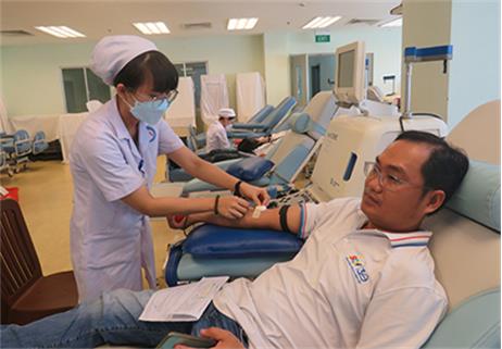 Cần Thơ: Cán bộ, nhân viên  SCTV tích cực tham gia hiến máu cứu người