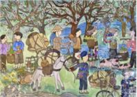 Trao giải cho 124 tranh vẽ của thiếu niên, nhi đồng về chiến thắng Điện Biên Phủ