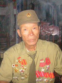 Ông Nguyễn Văn Hồng, người yêu của Tiểu đội trưởng TNXP Võ Thị Tần năm xưa