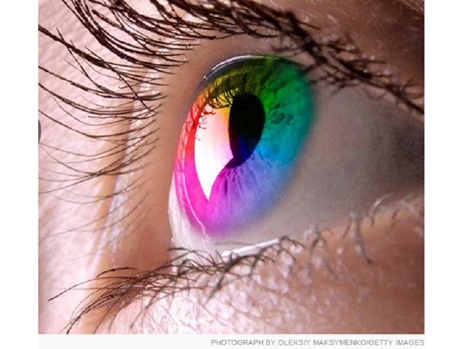 Màu mắt phản ánh tình trạng sức khỏe - Ảnh chụp màn hình Prevention