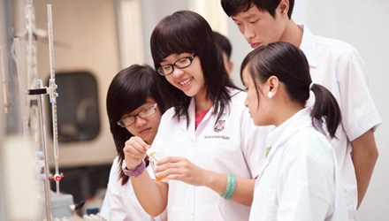 Đẩy mạnh hội nhập khu vực và quốc tế, nhiều trường đại học Việt Nam đang từng bước nâng cao chất lượng đầu vào lẫn đầu ra. Ảnh: Nguyễn Dũng.