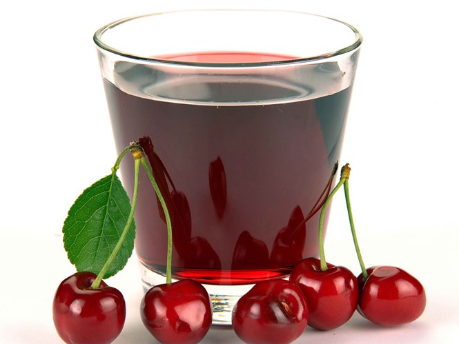 Nước ép cherry giúp cơ thể đào thải hiệu quả a xít uric ///  Ảnh: Shutterstock