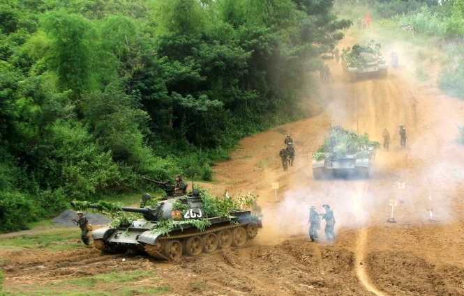 Những người lính thép  của lữ đoàn xe tăng 201 