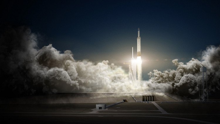 Tên lửa hạng nặng Falcon Heavy sẽ thực hiện chuyến bay đầu tiên vào năm tới,