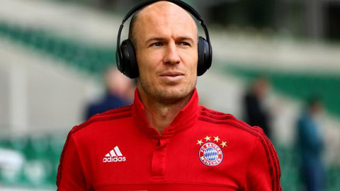 Bayern gia hạn với Robben đến năm 2018