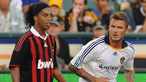 M.U không có được Ronaldinho vì... Beckham