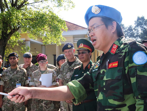 Việt Nam chuẩn bị cho hoạt động gìn giữ hòa bình của Liên hiệp quốc - ảnh 7