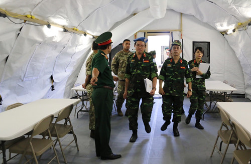 Việt Nam chuẩn bị cho hoạt động gìn giữ hòa bình của Liên hiệp quốc - ảnh 8