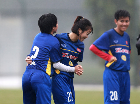 Đội tuyển nữ Việt Nam chuẩn bị chinh phục Asian Cup 2018 - ảnh 3