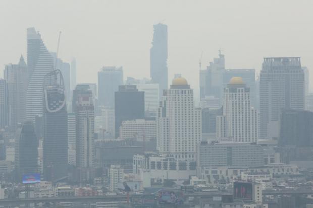 Bangkok báo động ô nhiễm khói bụi - Ảnh 1.