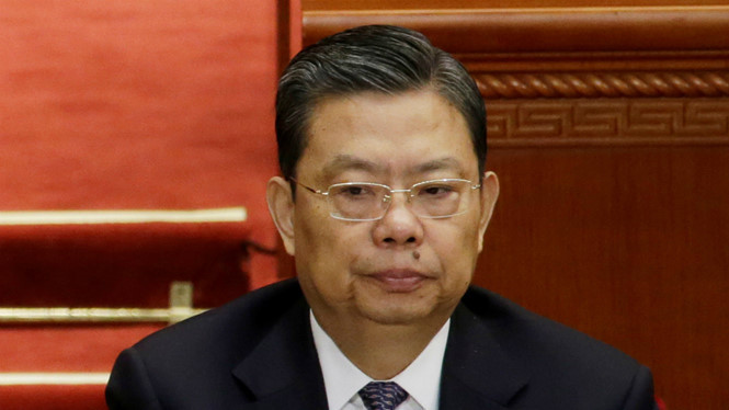 Ông Triệu Lạc Tế, Bí thư Ủy ban Kiểm tra trung ương CPC /// Reuters
