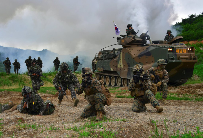 Trung Quốc đã biết trước chuyện ngừng tập trận Mỹ - Hàn - Ảnh 1.