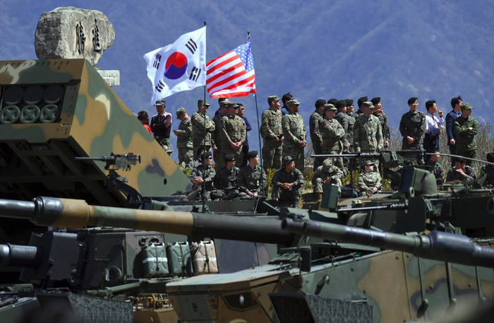 Mỹ - Hàn chính thức tuyên bố dừng tập trận chung - Ảnh 1.