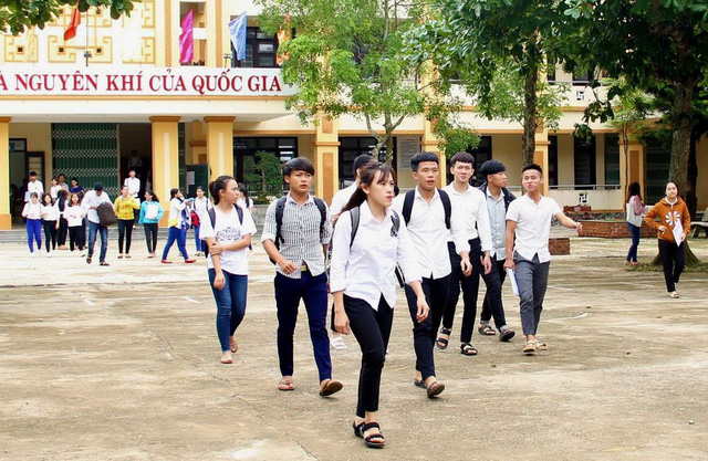 Hơn 80% thí sinh Quảng Trị dưới trung bình môn sử, tiếng Anh - Ảnh 1.