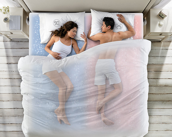 Bạn cần đặt giường ở nơi thoáng mát có nhiệt độ và ánh sáng phù hợp để có giấc ngủ ngon. Ảnh: SN