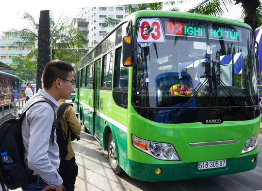 TP HCM: Xe buýt nơi tăng, nơi giảm gần 1.000 chuyến dịp lễ 2-9 - Ảnh 1.