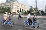 Người dân TP.HCM hào hứng với mô hình xe đạp công cộng