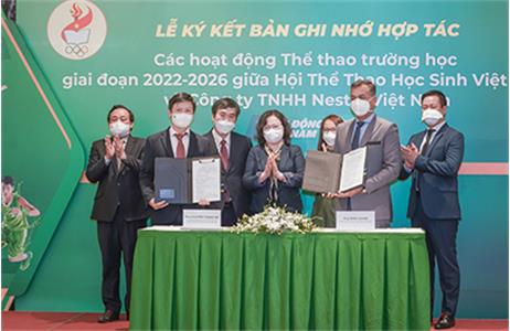 Nestlé Việt Nam tiếp tục đồng hành cùng thiếu niên Việt Nam nâng cao thể chất