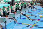 Gần 500 vận động viên tham dự giải bơi cứu đuối thanh thiếu nhi toàn quốc