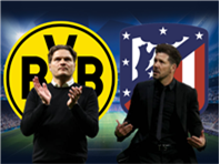 02h00 ngày 17/4, sân Signal Iduna Park, lượt về tứ kết Champions League, Dortmund - Atletico Madrid: Giấc mơ của Simeone