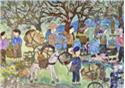 Trao giải cho 124 tranh vẽ của thiếu niên, nhi đồng về chiến thắng Điện Biên Phủ