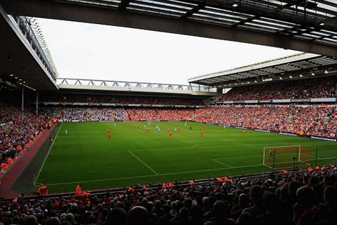 Mua Mô hình sân vận động bóng đá SVĐ Anfield Liverpool đồ chơi lắp ghép sân  vận động bóng đá mô hình lego giấy 3D độc đáo  Size lớn 25cm x