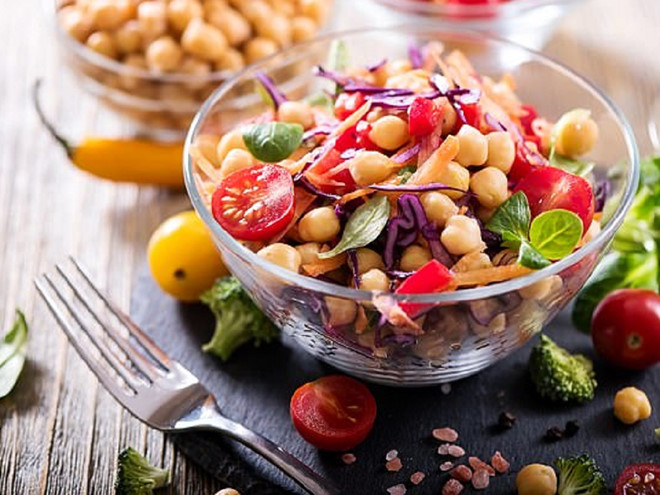 Ăn chay với các loại rau củ lành mạnh có thể giúp phòng ngừa bệnh tiểu đường loại 2  /// Ảnh minh họa: Shutterstock