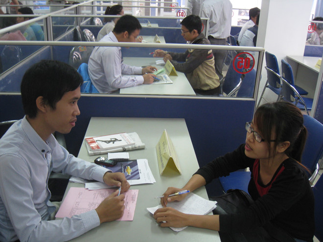 Các sàn giao dịch việc làm tại Hà Nội tạm thời đóng cửa vì dịch corona /// Ảnh: T.Hằng