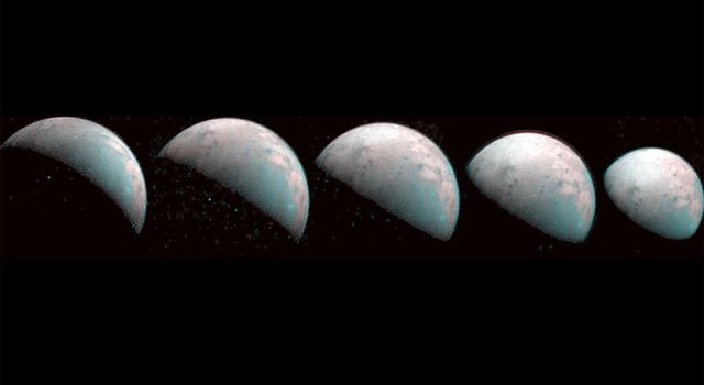 Những hình ảnh mới nhất về Ganymede mà tàu vũ trụ Juno vừa gửi về