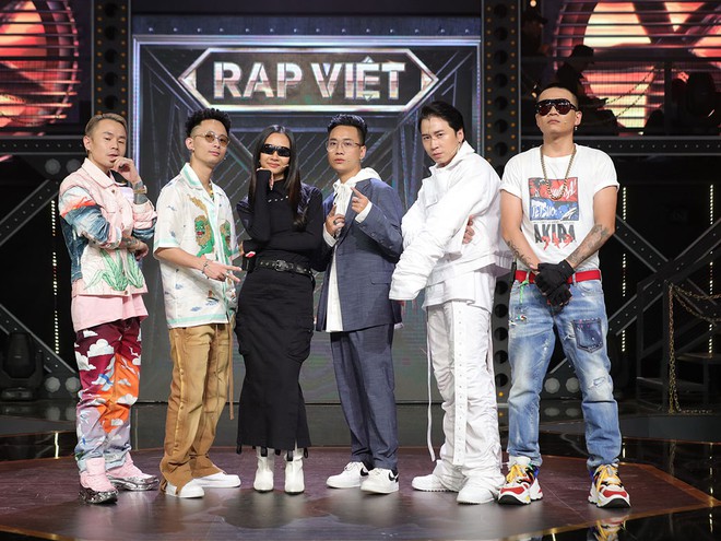 Dàn huấn luyện viên và giám khảo của Rap Việt /// HTV2
