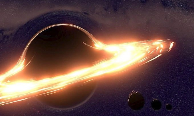 Mô phỏng hố đen lớn nhất vũ trụ hiện nay TON 618.