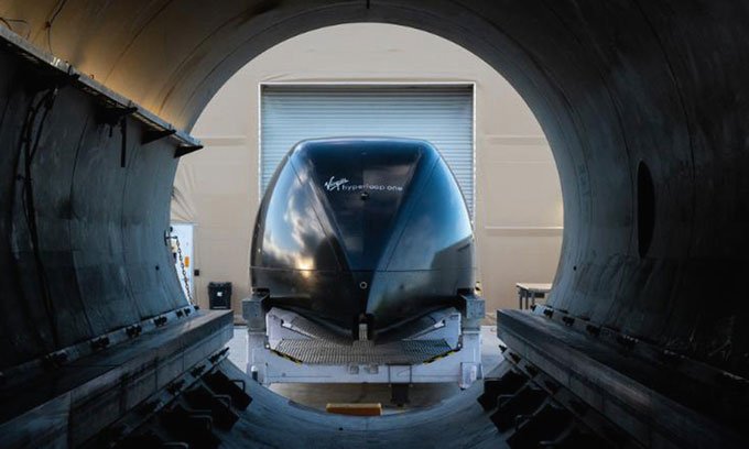 Virgin Hyperloop hy vọng công nghệ tàu siêu tốc của mình sẽ được chứng nhận trong vài năm tới.