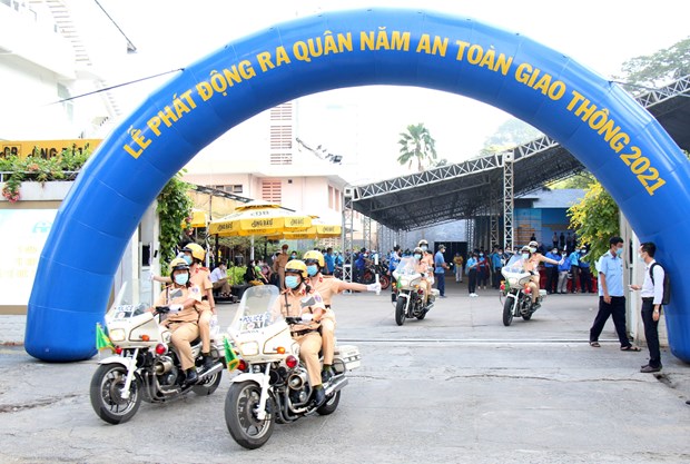 Thanh pho Ho Chi Minh no luc giam 5-10% tai nan giao thong nam 2021 hinh anh 1