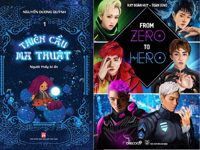 Các tác phẩm fantasy của các tác giả trẻ: Thiên cầu ma thuật của Nguyễn Dương Quỳnh, From Zero to Hero của Ray Đoàn Huy và Toàn Juno