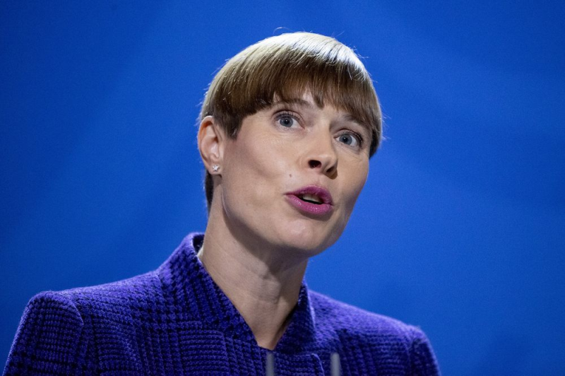 Tổng thống Kersti Kaljulaid - Ảnh: Christoph Soeder/Getty Images