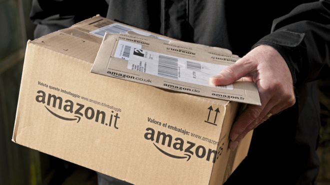 Trang thương mại điện tử Amazon ở thị trường một số nước bị USTR đưa vào báo cáo năm 2020 của mình - Ảnh: citinewsroom