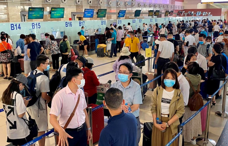 Hành khách nếu hủy chuyến bay thì khoản phí dịch vụ sân bay đã đóng sẽ được đơn vị nào hoàn hủy. (Ảnh: CTV/Vietnam+)