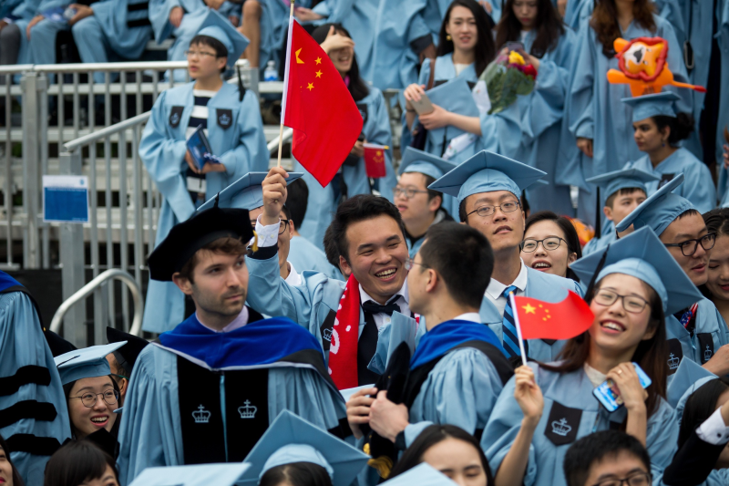 Các sinh viên đến từ 8 đại học Trung Quốc được cho là có liên hệ với Bộ Quốc pnòng đã bị từ chối cấp thị thực vào Mỹ /// Chụp màn hình Tân Hoa xã