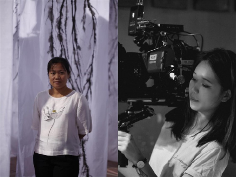 Bùi Kim Quy và Nguyễn Phan Linh Ðan - hai nữ đạo diễn thi tài ở LHP Busan 2021