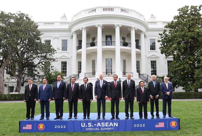 Hình ảnh Thủ tướng Phạm Minh Chính và các lãnh đạo ASEAN tại Nhà trắng ảnh 2