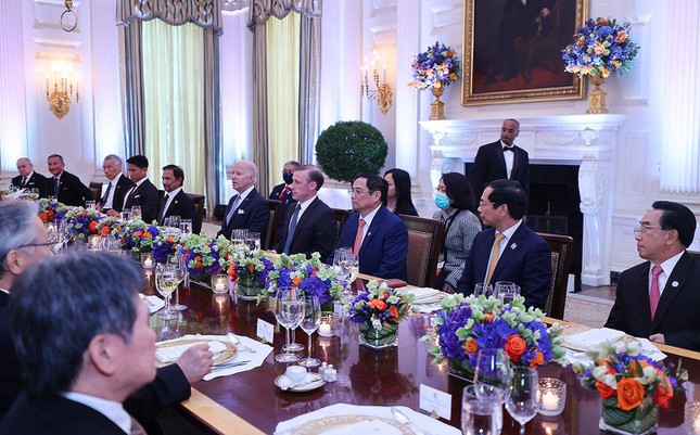 Hình ảnh Thủ tướng Phạm Minh Chính và các lãnh đạo ASEAN tại Nhà trắng ảnh 4