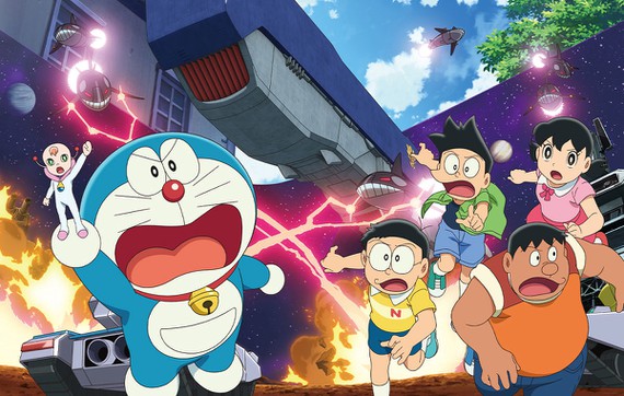 Doraemon: Nobita và cuộc chiến vũ trụ tí hon 2021 đang là lựa chọn của nhiều gia đình