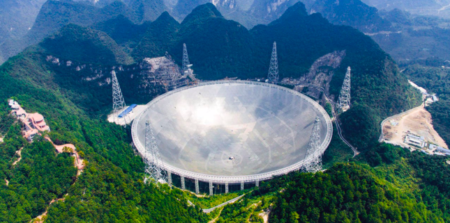 Kính viễn vọng Thiên nhãn Trung Quốc phát hiện tín hiệu từ ngoài hành tinh ảnh 1