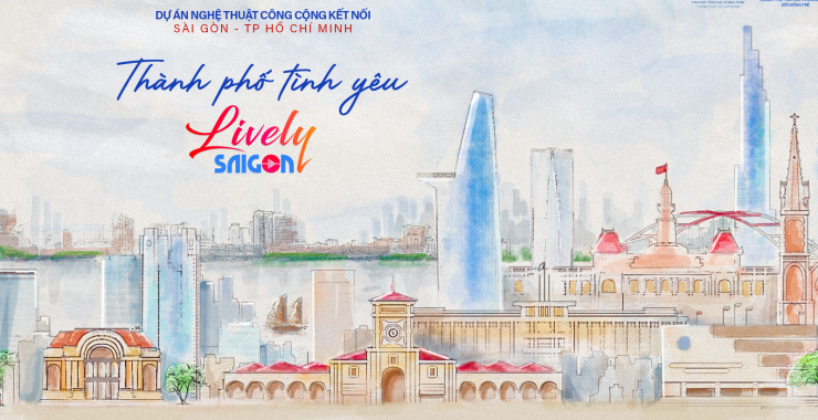 Poster chương trình Thành phố tình yêu Lively Saigon
