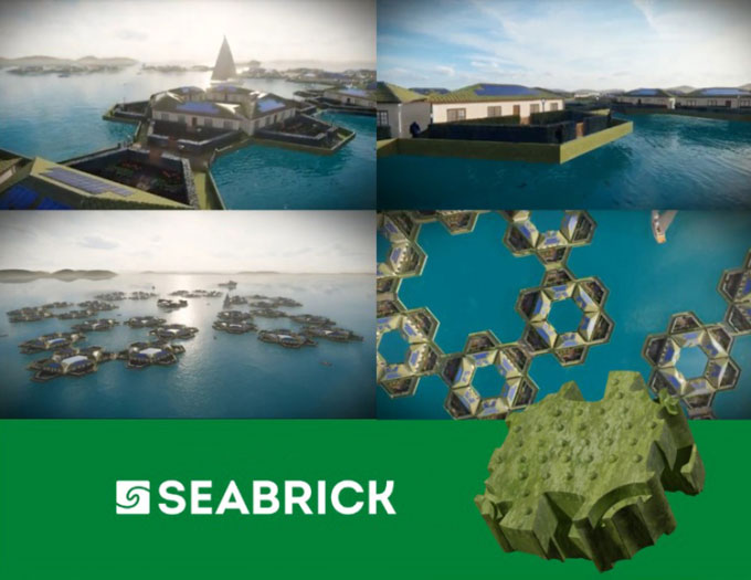 SeaBrick có thể mang đến giải pháp xây dựng mang tính cách mạng trên biển.