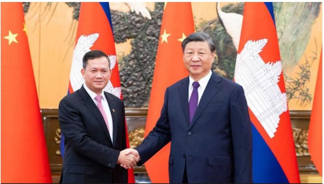 Thủ tướng Campuchia Hun Manet hé lộ mục đích chuyến thăm Trung Quốc vừa qua - Ảnh 1.