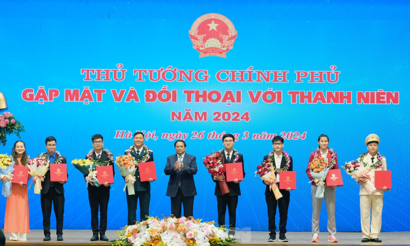 Thủ tướng Phạm Minh Chính biểu dương Gương mặt trẻ Việt Nam tiêu biểu và triển vọng 2023 ảnh 7